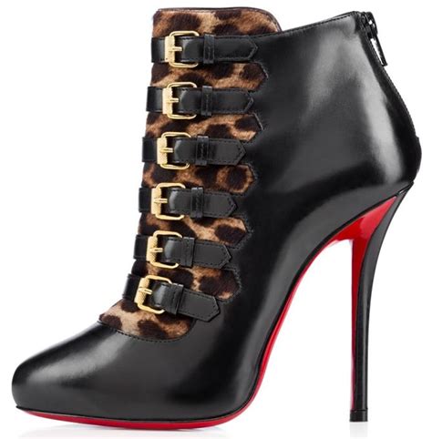 christian loubatin leopard boots replica|christian louboutin sneakers.